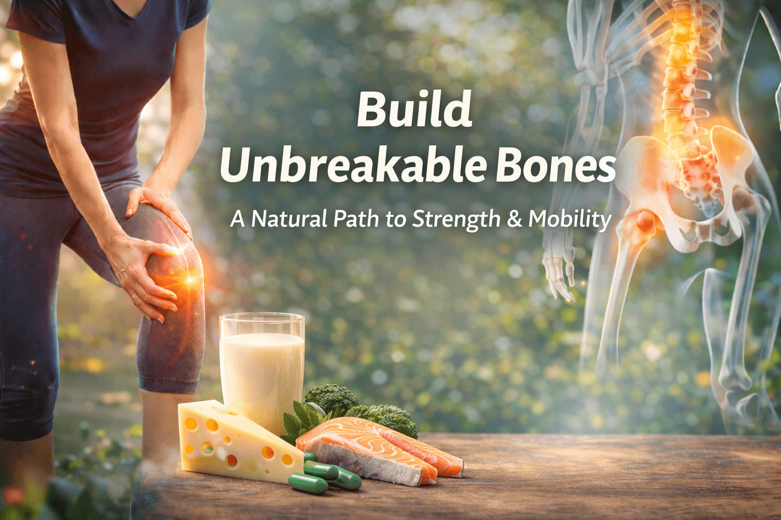 Unlock Unbreakable Bones: The Science-Backed Solution to Bone Loss, Strength & Mobility — Start Rebuilding Today!