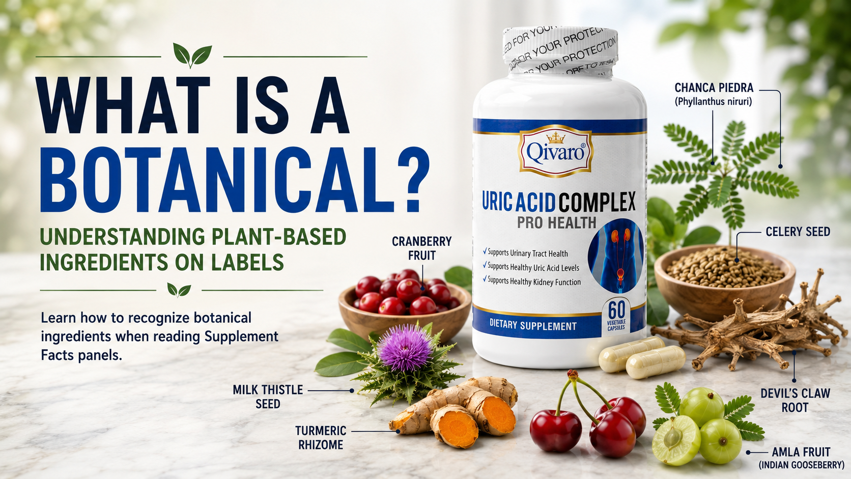 What Is A Botanical? Understanding Plant-Based Ingredients On Labels | Qivaro