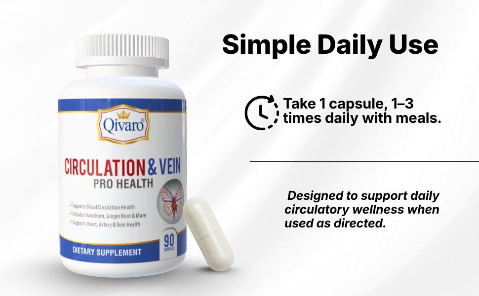 Circulation & Vein Pro Health | 90 Capsules