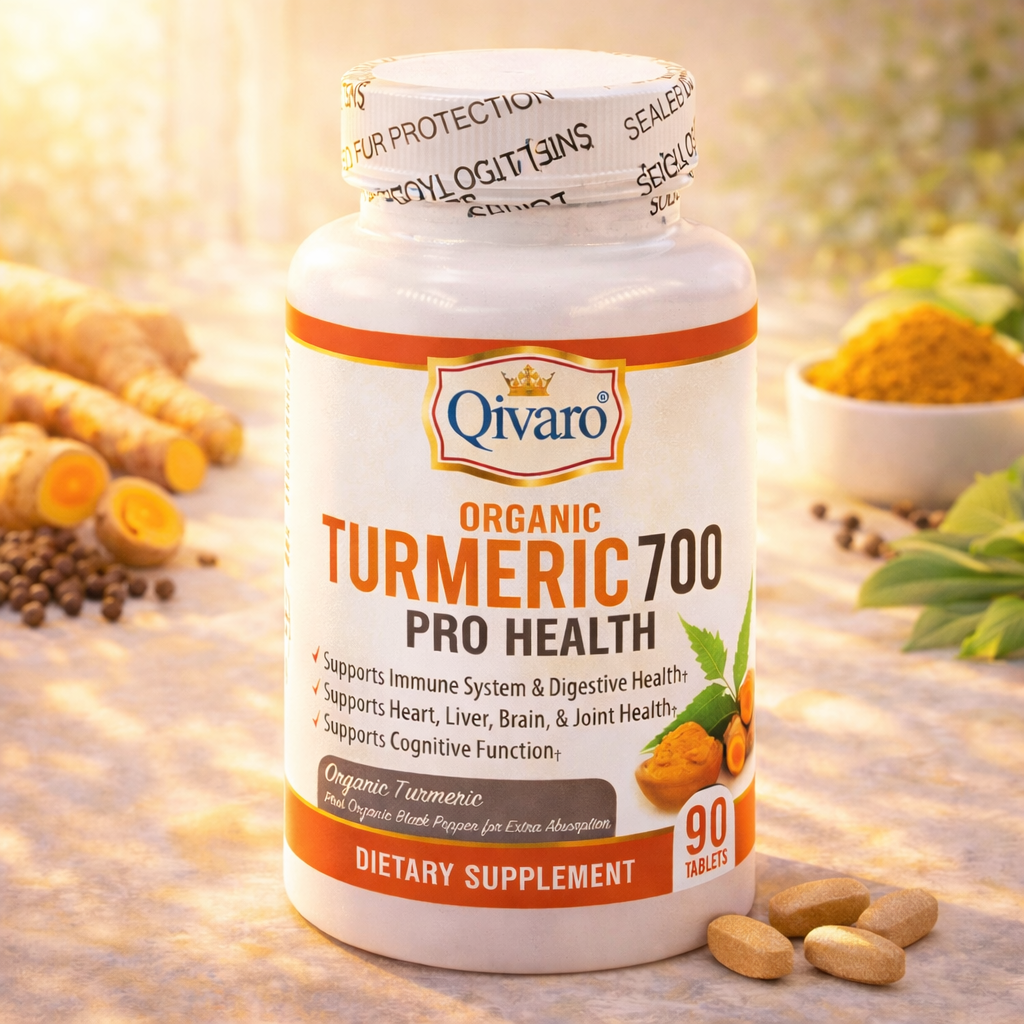 Organic Turmeric 700 Pro Health | 90 Tablets