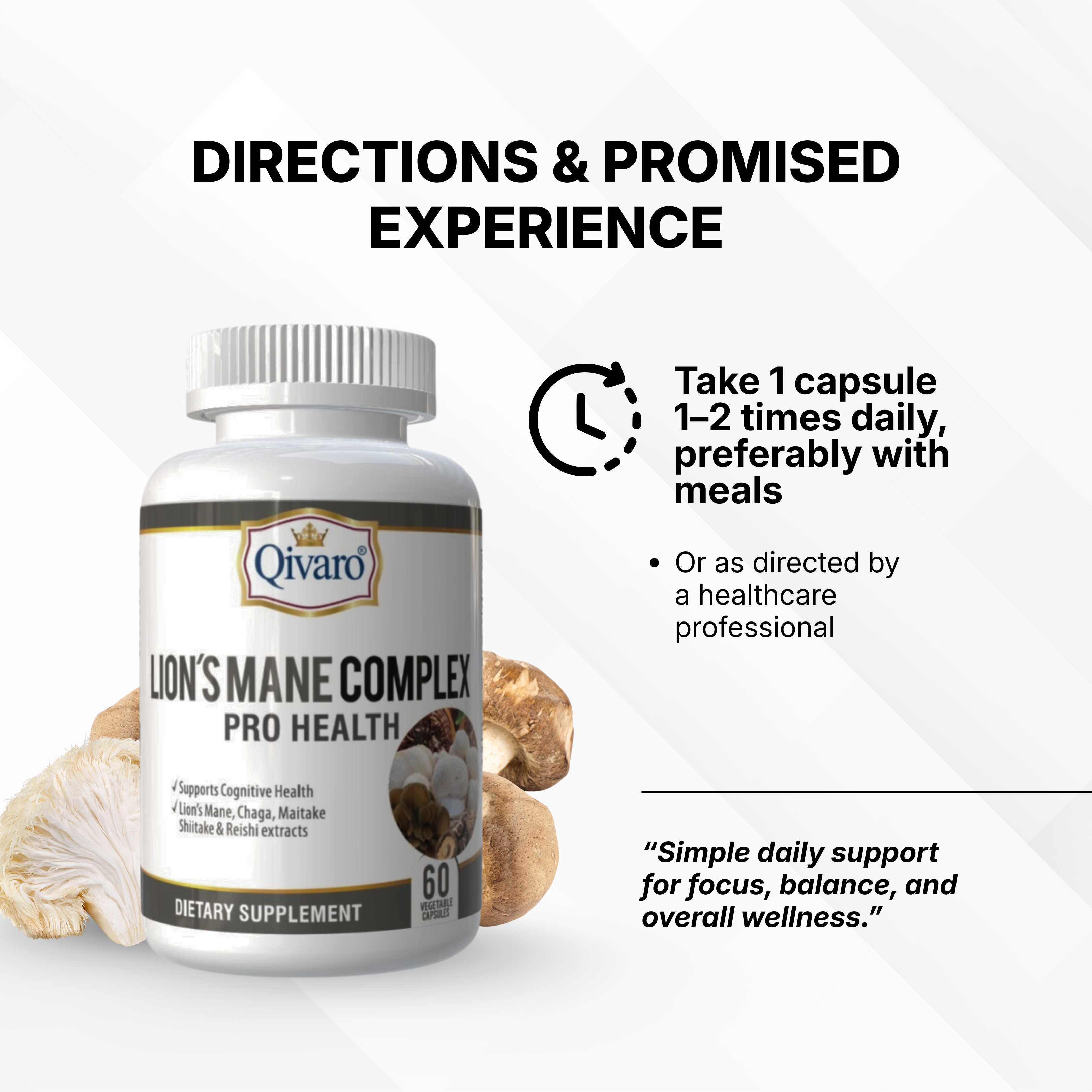 Lion's Mane Complex Pro Health | 60 Veggie Capsules