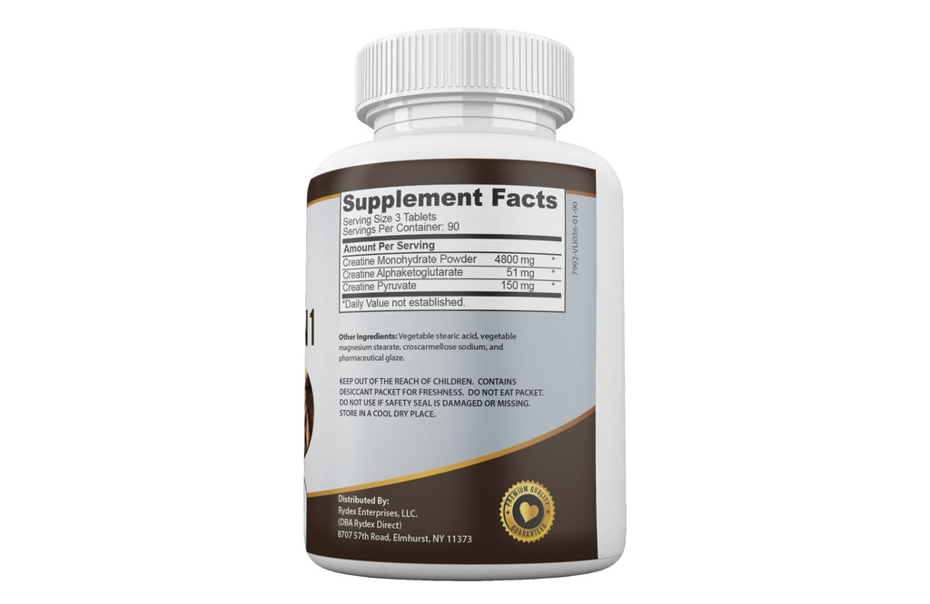 Ultra Creatine 3 IN 1 Pro Health 三合一超級肌酸增肌寶 (90 tabs) - Qivaro USA